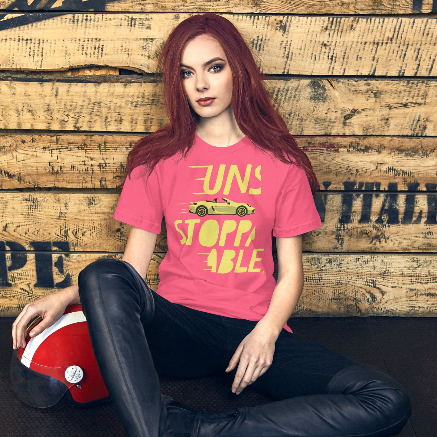 Unstoppable Tee (original, red-haired driver)