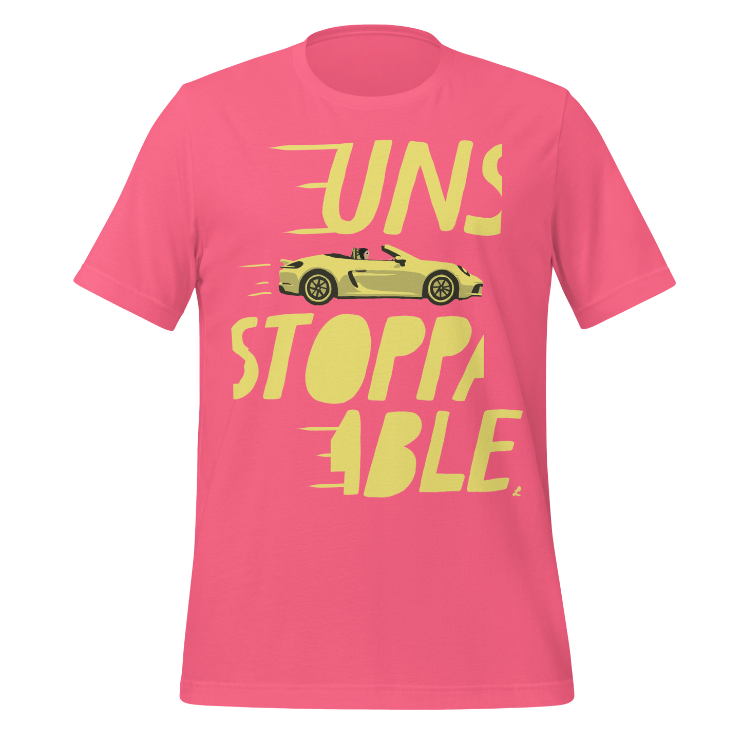 Unstoppable T-Shirt (black-haired driver)