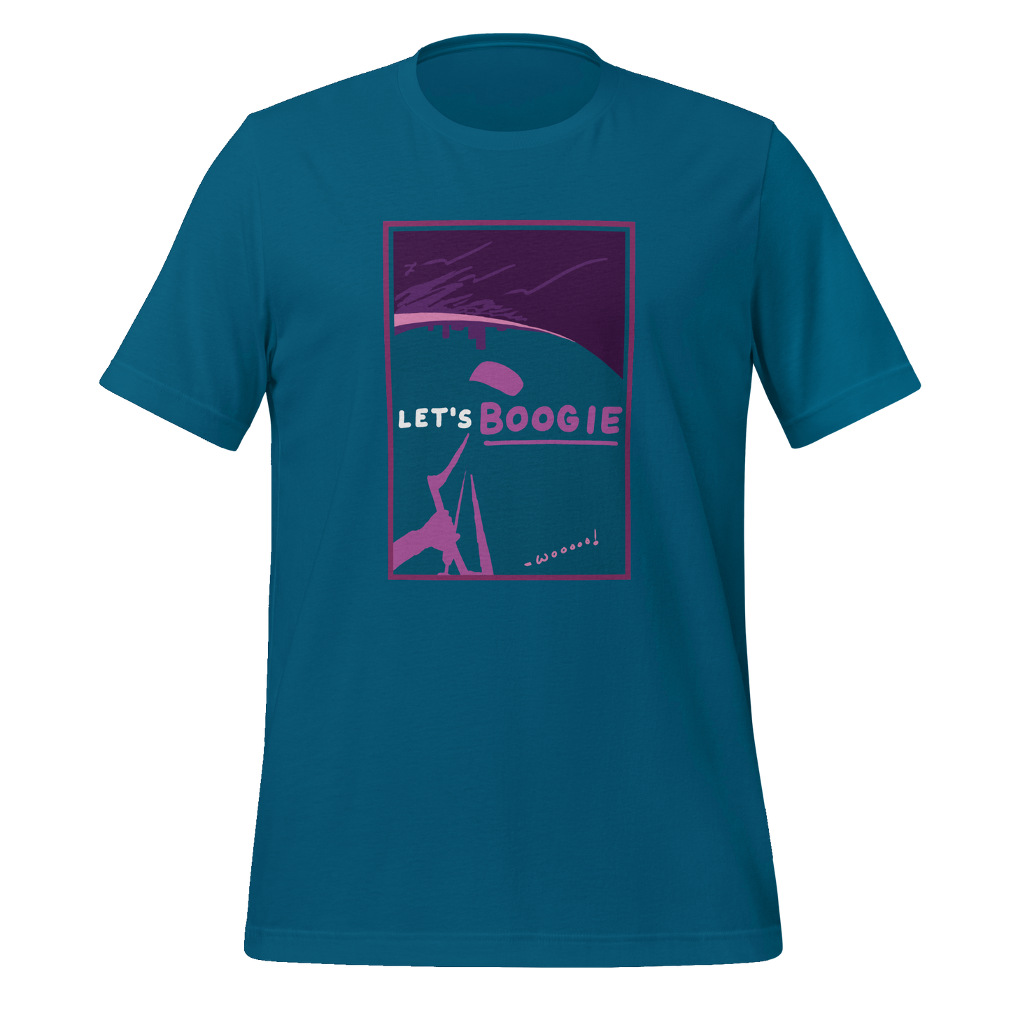 Let's Boogie T-Shirt (teal)