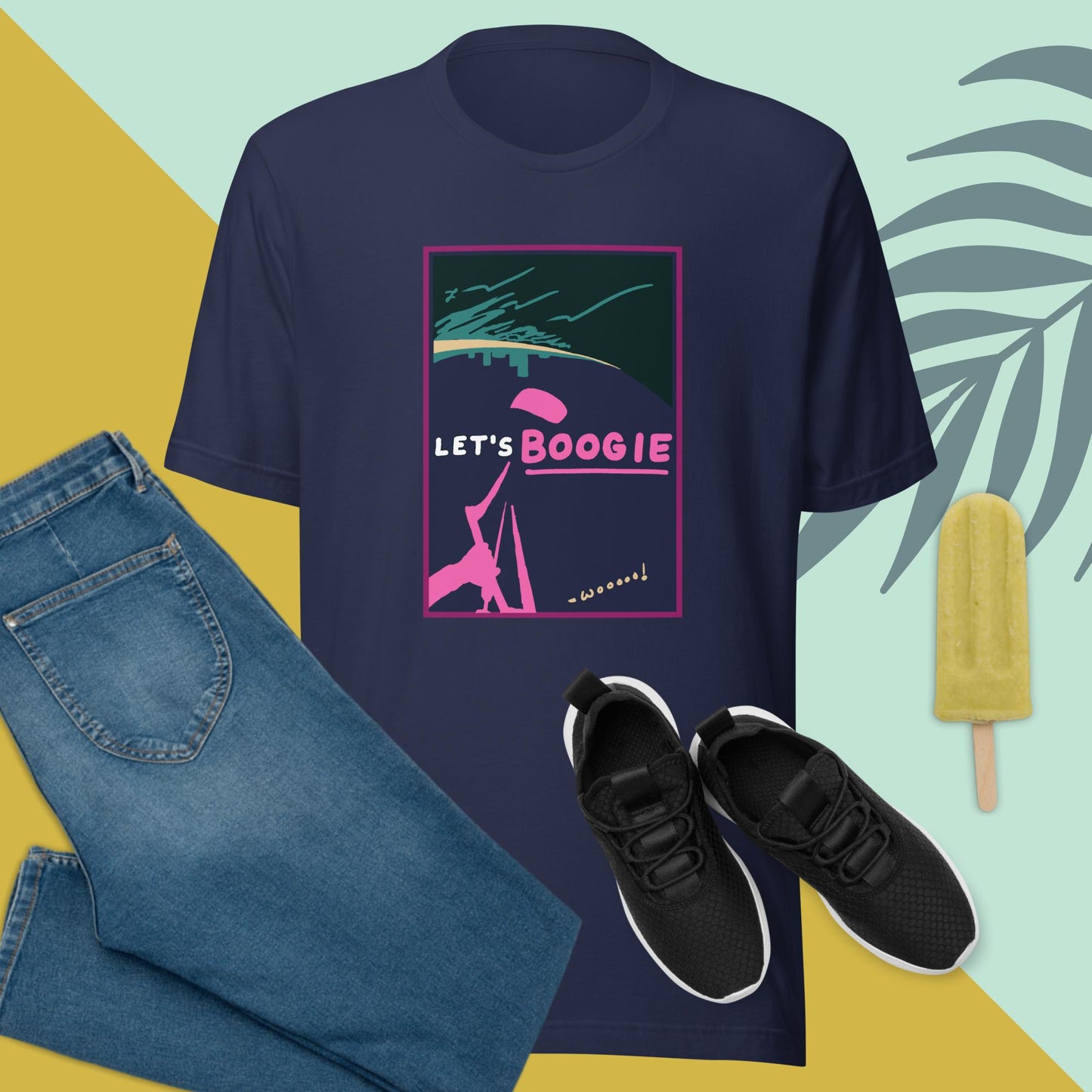 Let's Boogie T-Shirt (navy)
