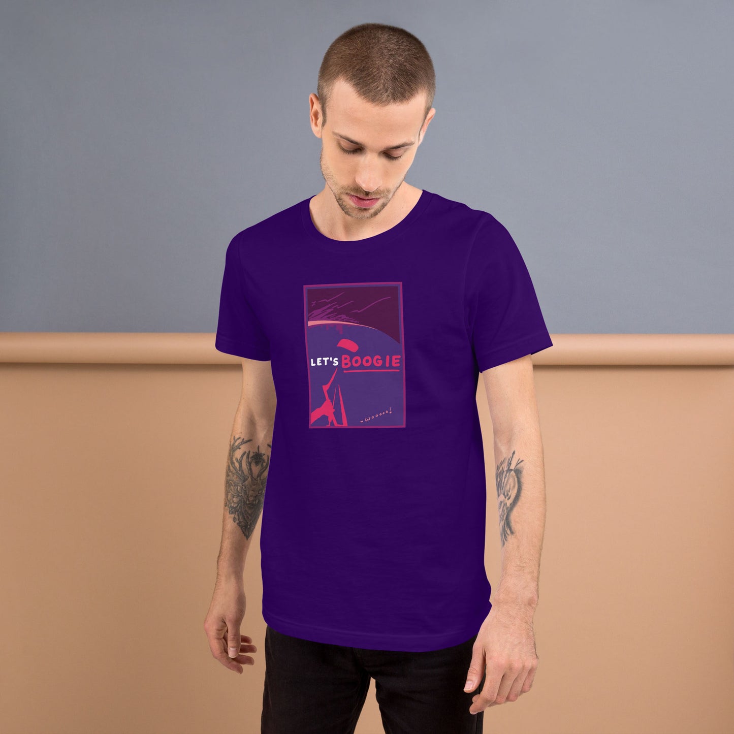 Let's Boogie Tee (purple)